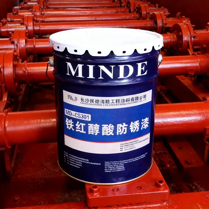 Краска антикоррозийная алкидная с железным суриком