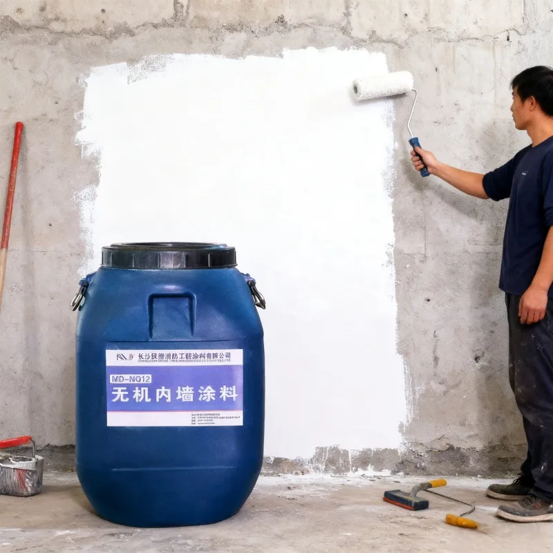 Неорганическая краска для внутренних стен