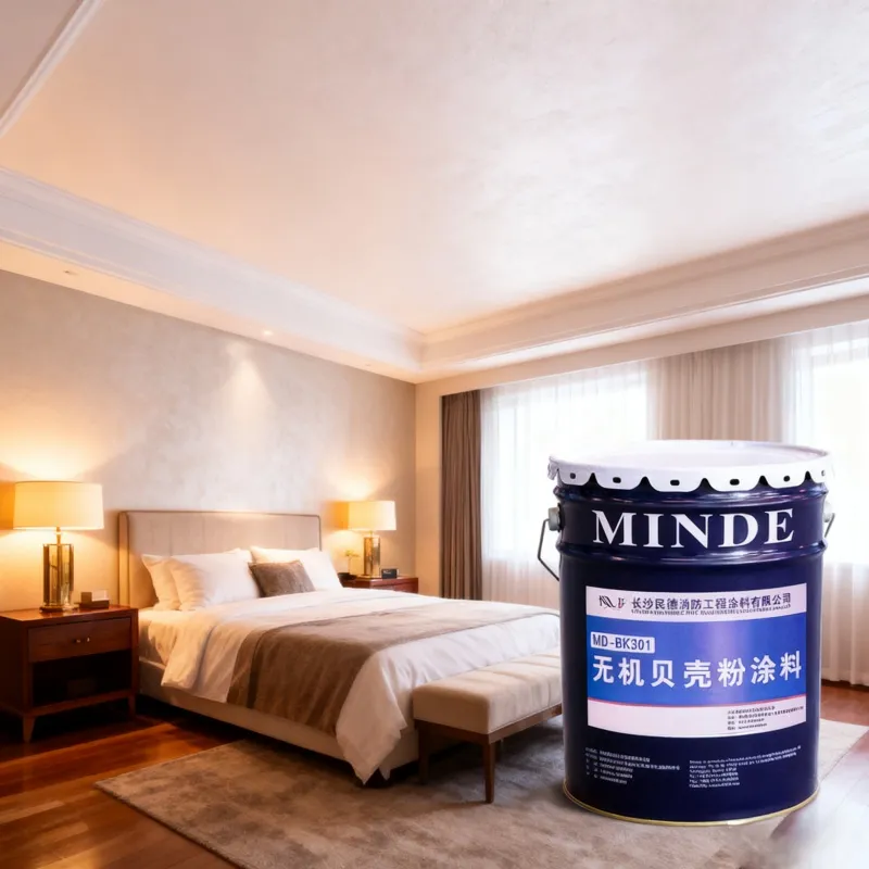 Неорганическая краска на основе ракушечной муки