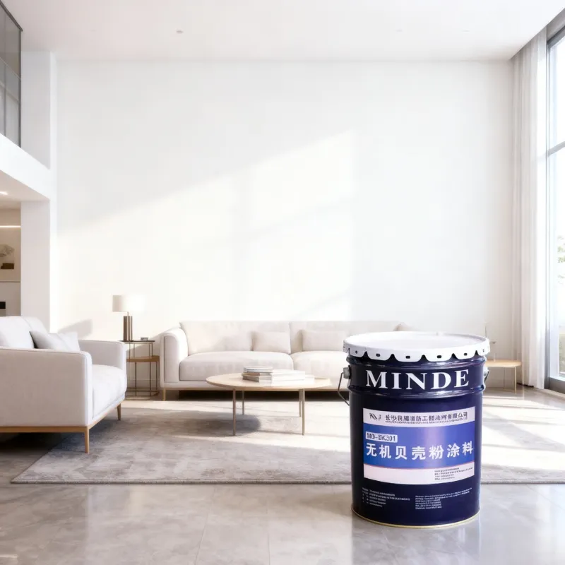 Неорганическая краска на основе ракушечной муки