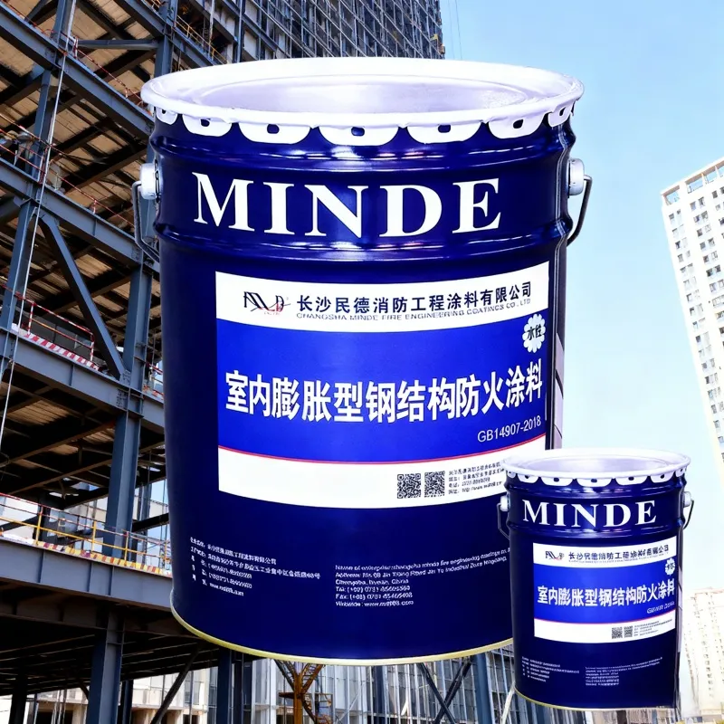 Огнезащитная краска для стальных конструкций вспучивающегося типа