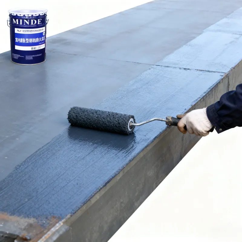 Огнезащитная краска для стальных конструкций вспучивающегося типа