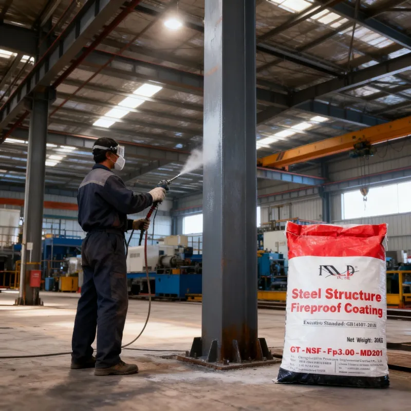 Огнезащитная краска для стальных конструкций невспучивающегося типа