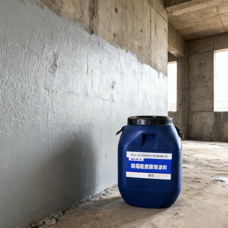 Противогрибковая огнезащитная декоративная краска