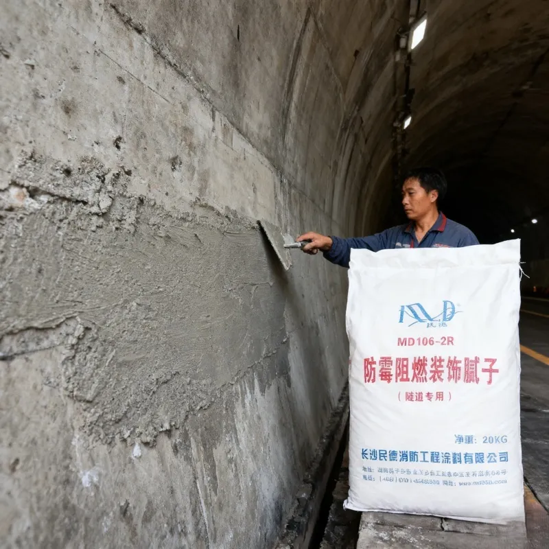 Противогрибковая огнезащитная шпатлевка