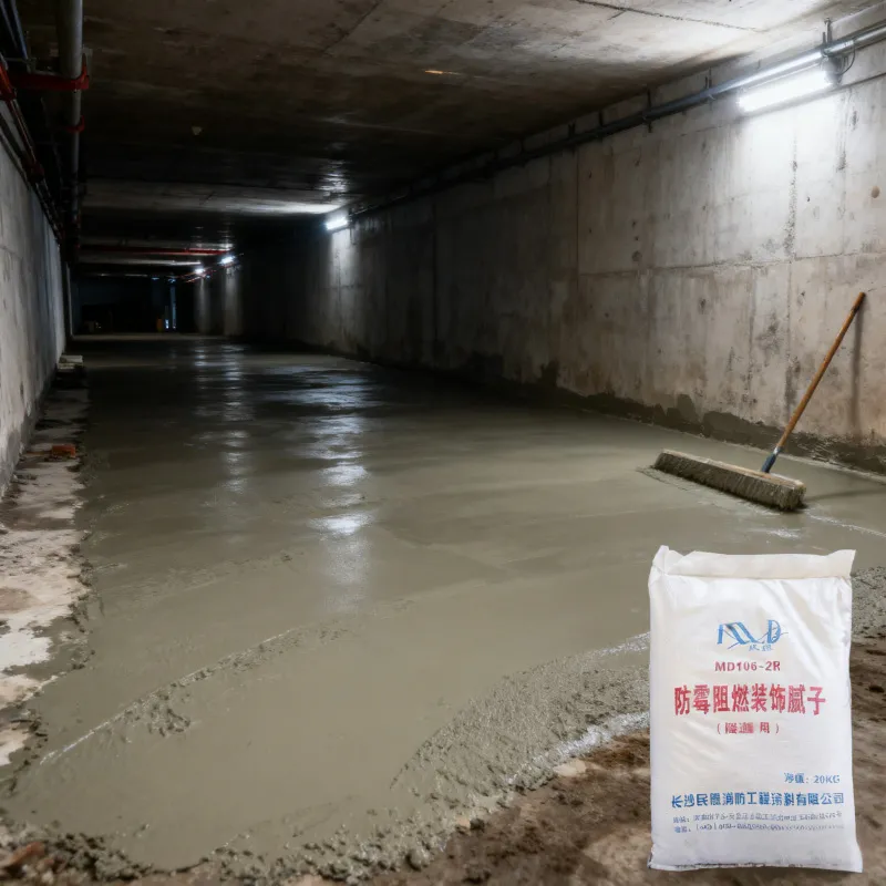 Противогрибковая огнезащитная шпатлевка