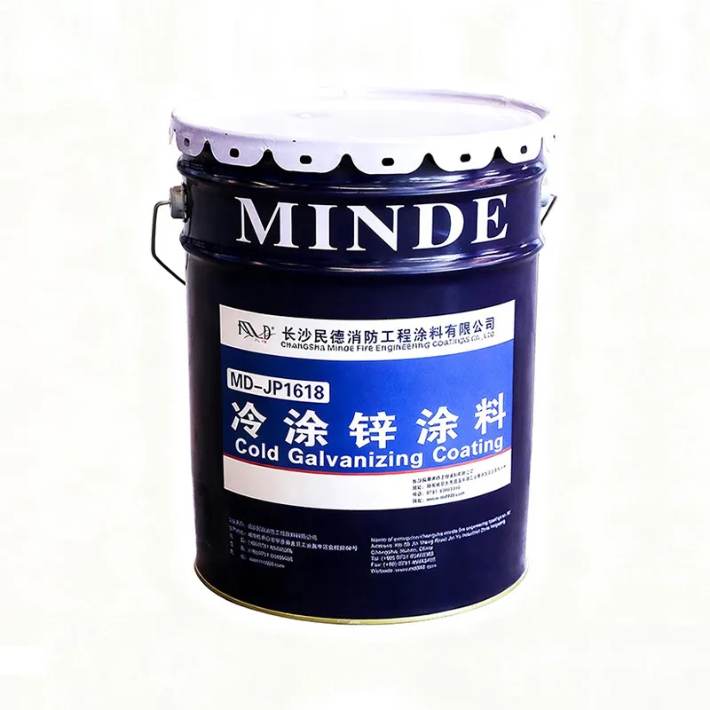 Цинкосодержащая краска для холодного нанесения