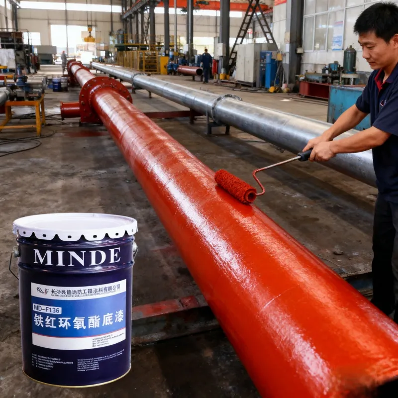 Эпоксидно-эфирная грунтовка с железным суриком