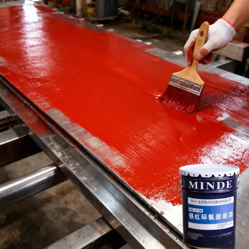 Эпоксидно-эфирная грунтовка с железным суриком