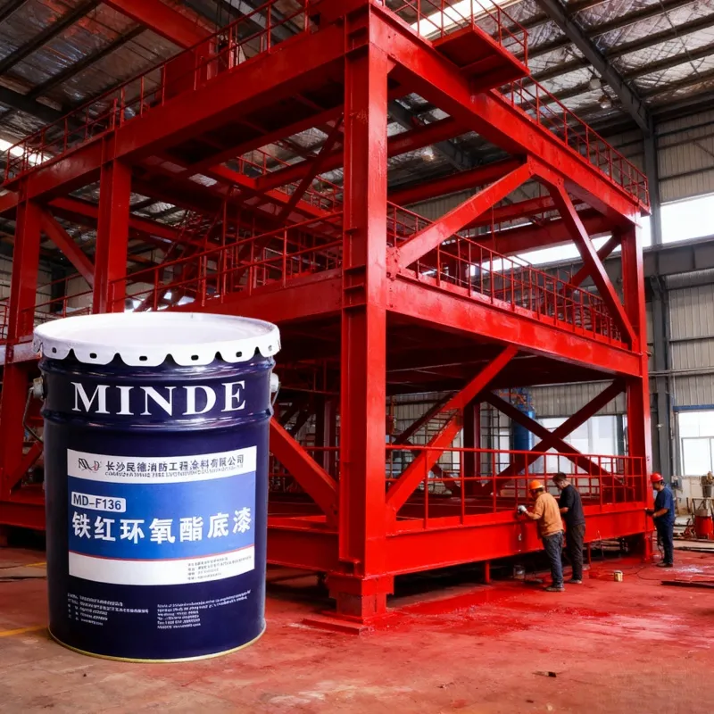 Эпоксидно-эфирная грунтовка с железным суриком