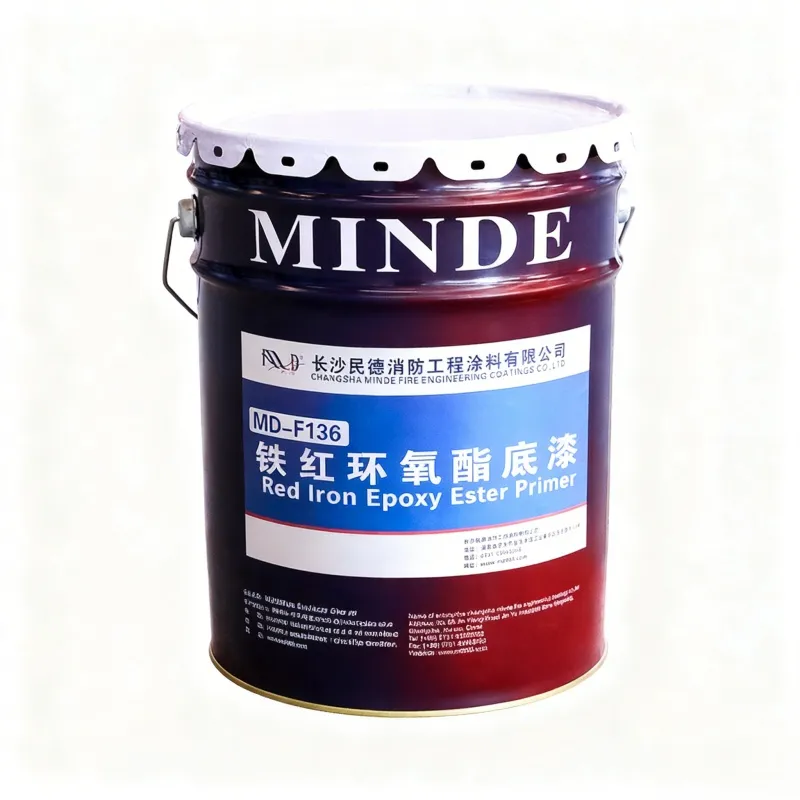 Эпоксидно-эфирная грунтовка с железным суриком