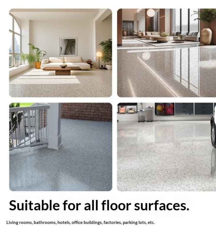 Самовыравнивающееся эпоксидное напольное покрытие с цветным песком