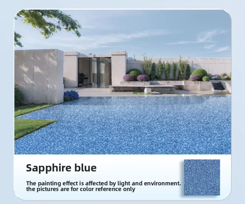 Самовыравнивающееся эпоксидное напольное покрытие с цветным песком