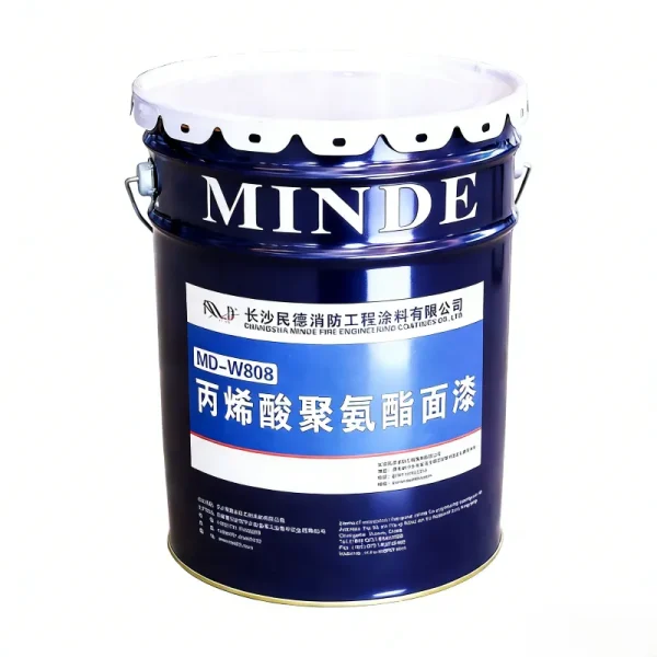 Заводская оптовая продажа акрилового полиуретанового антикоррозионного покрытия