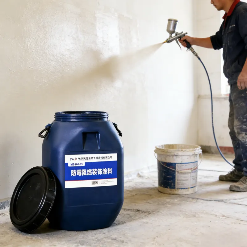 Водостойкое, устойчивое к плесени, трещинам и истиранию покрытие на водной основе