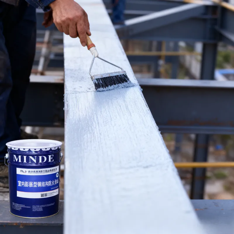 Водоразбавляемые огнестойкие краски, тонкопленочные и толстопленочные, для внутреннего и наружного применения, для защиты жизни и безопасности.