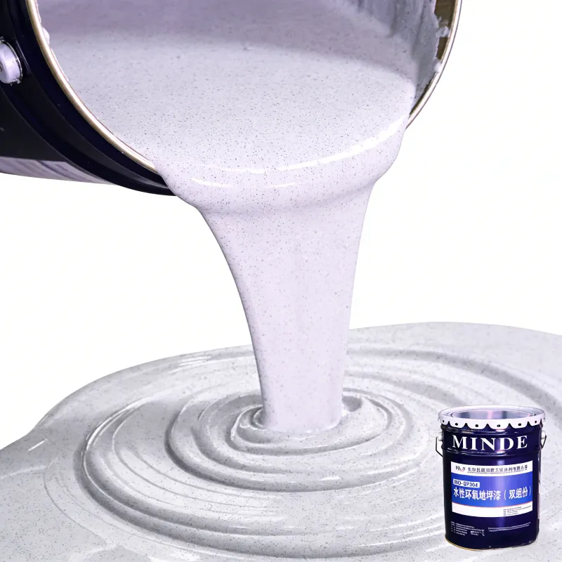 Прямая продажа с завода Водоэмульсионная эпоксидная краска для полов Жидкое покрытие