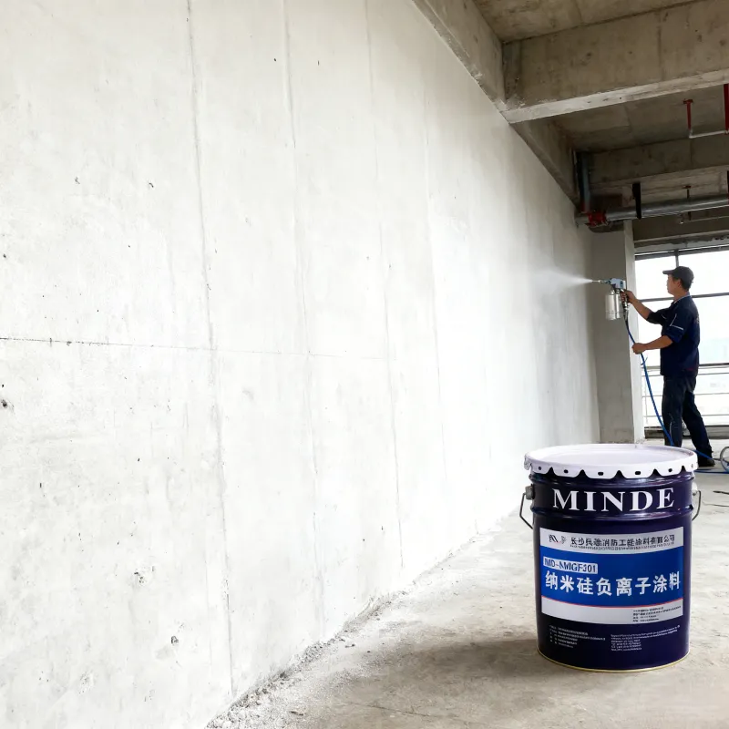 Нано-кремний на водной основе, покрытие с отрицательными ионами, класс горючести A, экологически чистый материал для отделки стен.