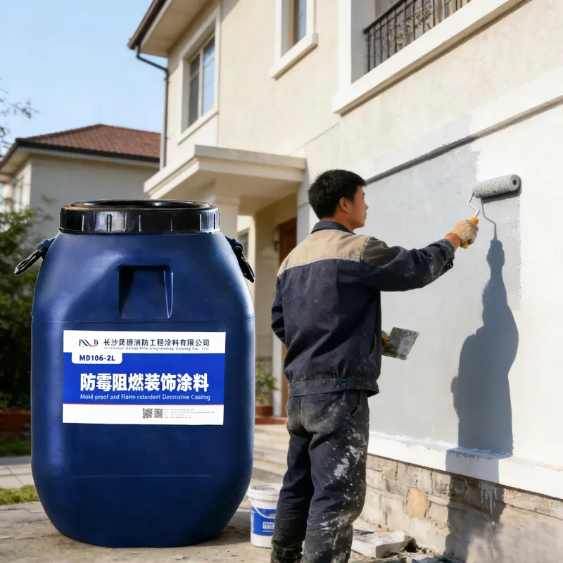 Водостойкое, устойчивое к плесени, трещинам и истиранию покрытие на водной основе