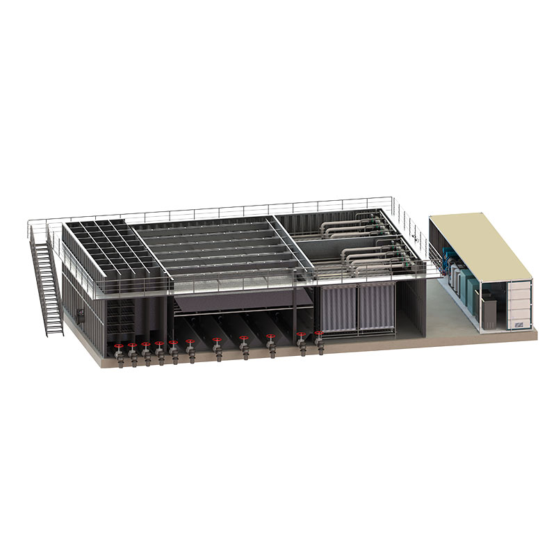 Зелёная низкоуглеродная сборная станция водоподготовки с мембранной фильтрацией