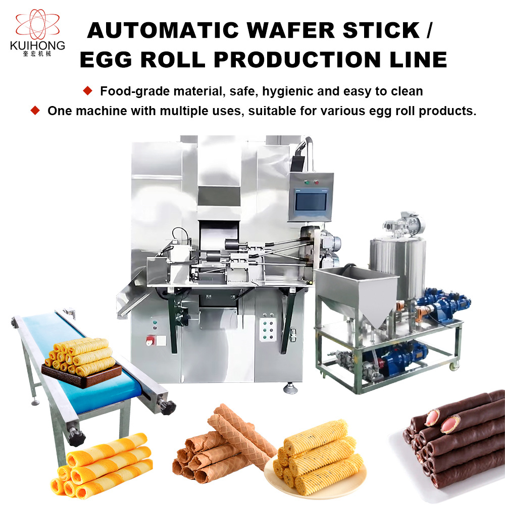 Компания Shanghai Kuihong Food Machinery Co., Ltd. – Комплексный анализ серии полностью автоматических машин для производства яичных рулетов: удовлетворение потребностей в различных сценариях и адаптация к различным проблемам закупок.