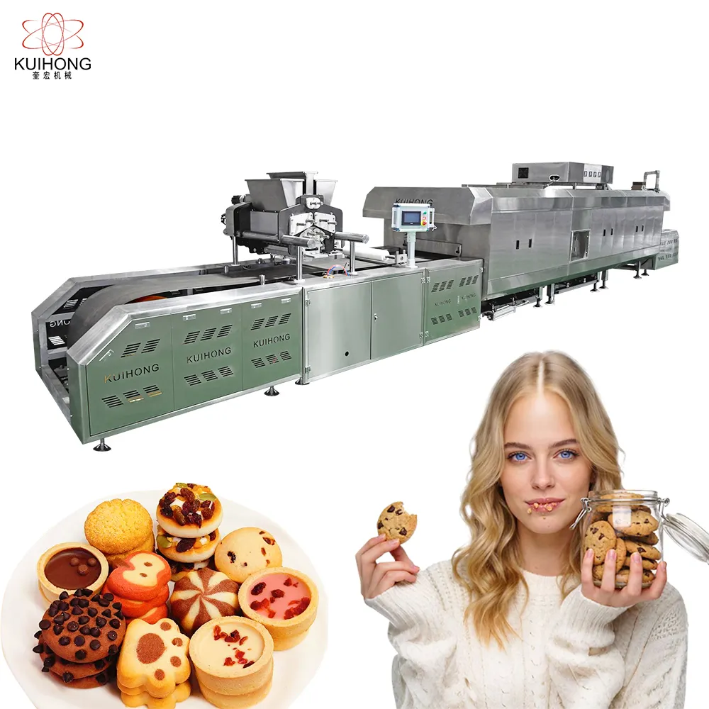 Автоматическая линия для многоцветного масляного печенья и печенья с начинкой
