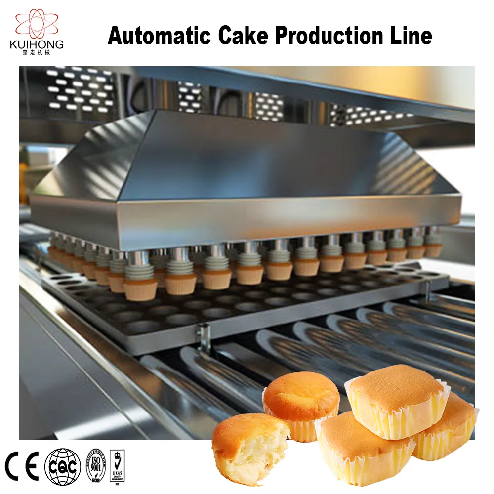 Автоматическая линия для производства кексов