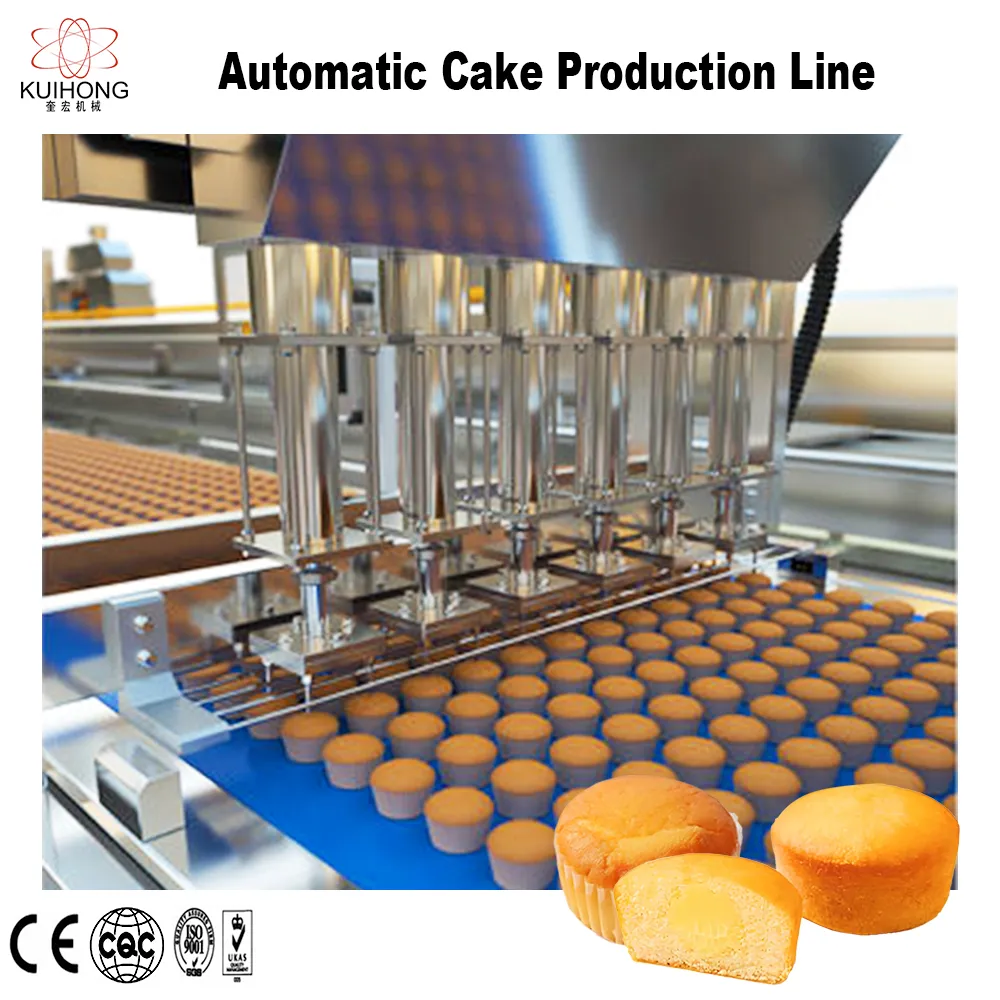 Автоматическая линия для производства кексов