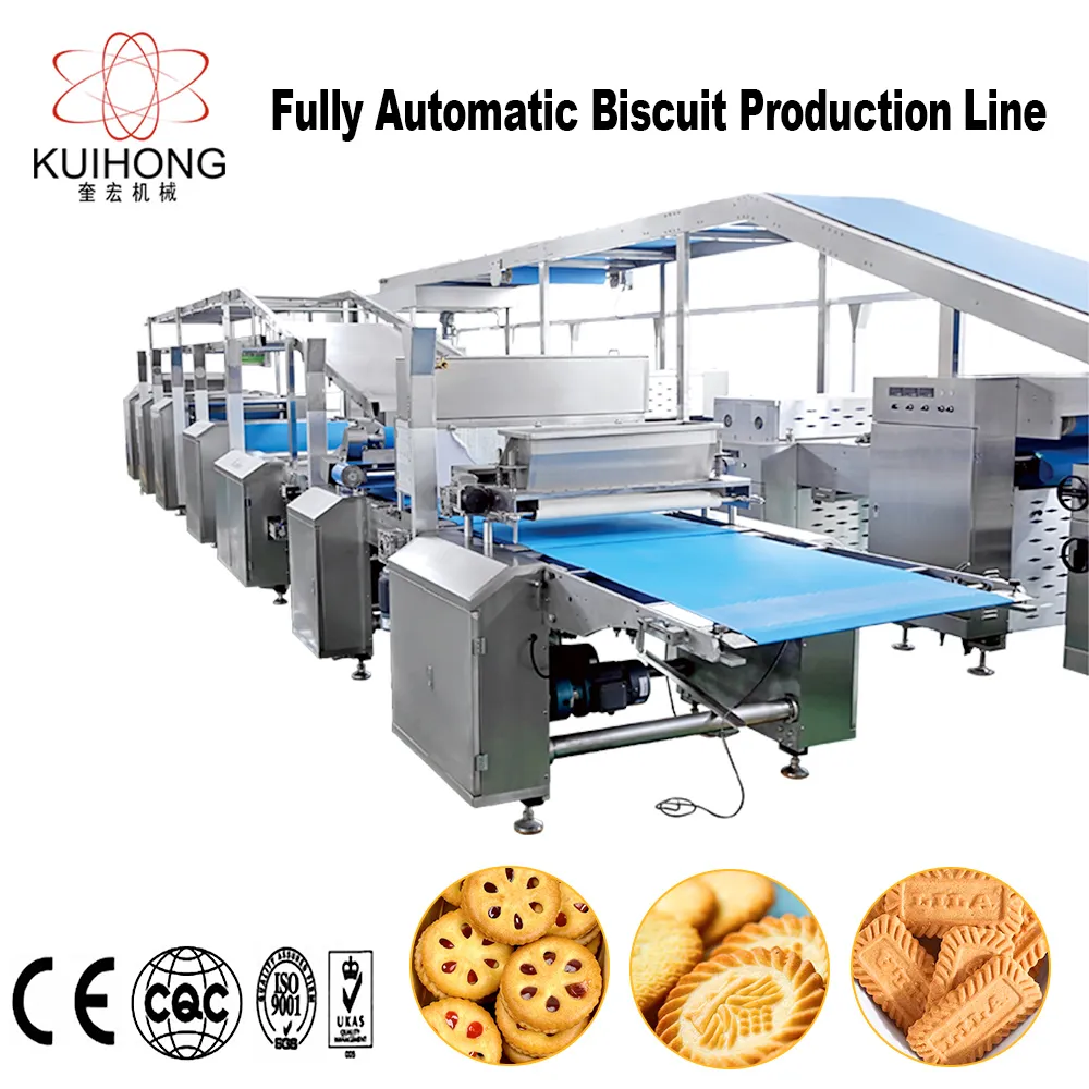 Автоматическая линия для производства твердого печенья