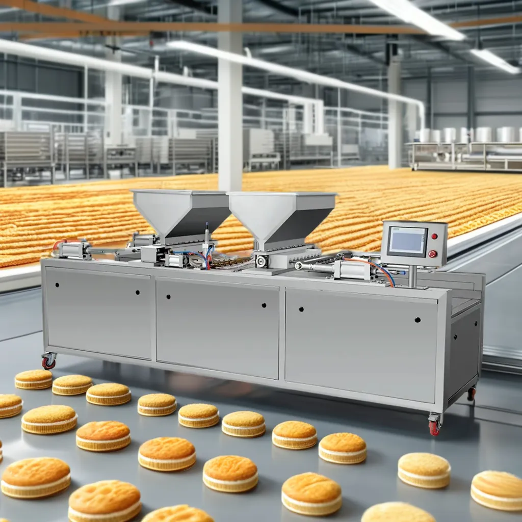 Двухпоточная машина для формования кексов