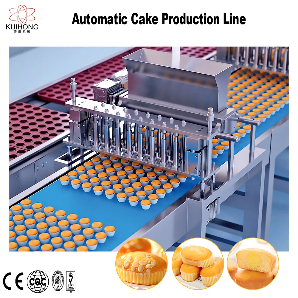 Однопоточная машина для формования кексов