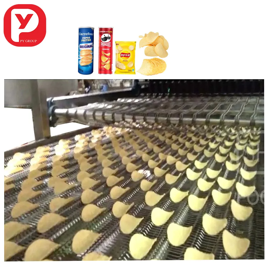 Полностью автоматическая линия по производству картофельных чипсов