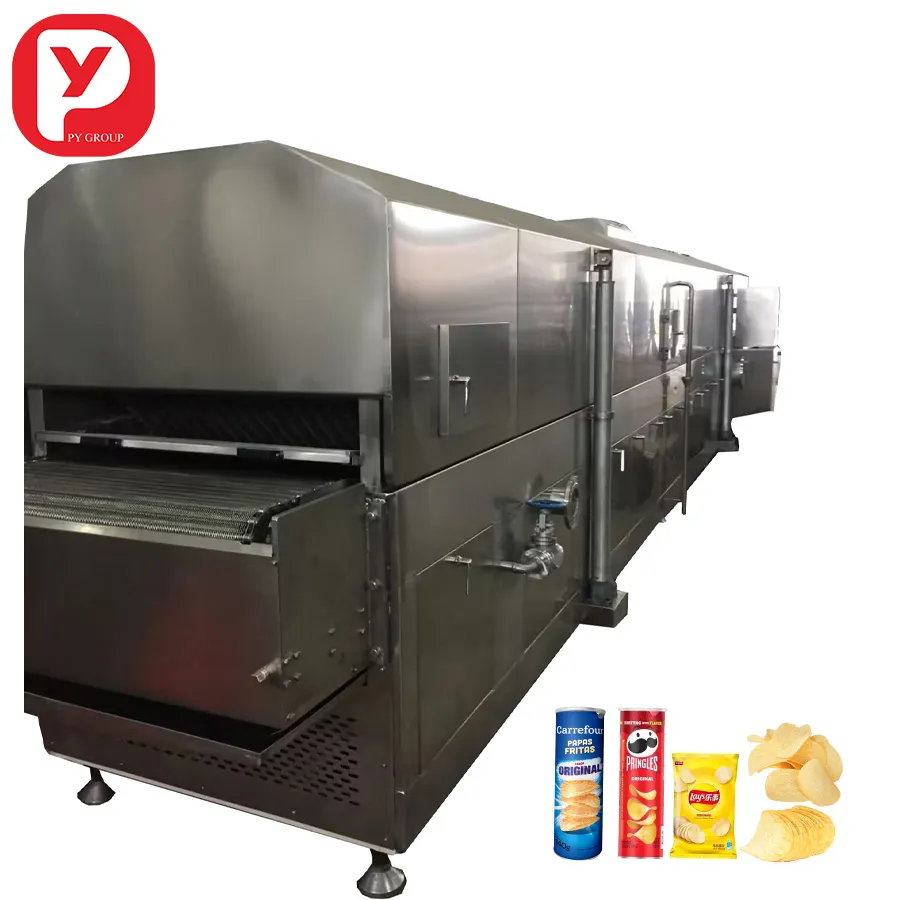 Полностью автоматическая линия по производству картофельных чипсов