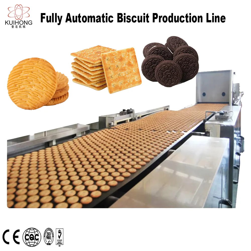 Автоматическая линия по производству хрустящего печенья