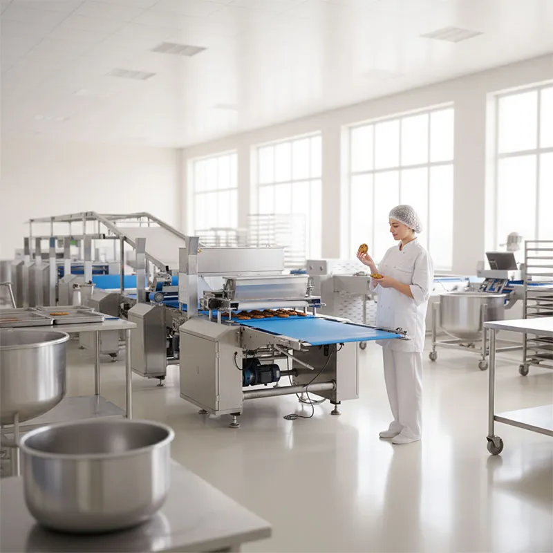 Автоматическая линия по производству хрустящего печенья