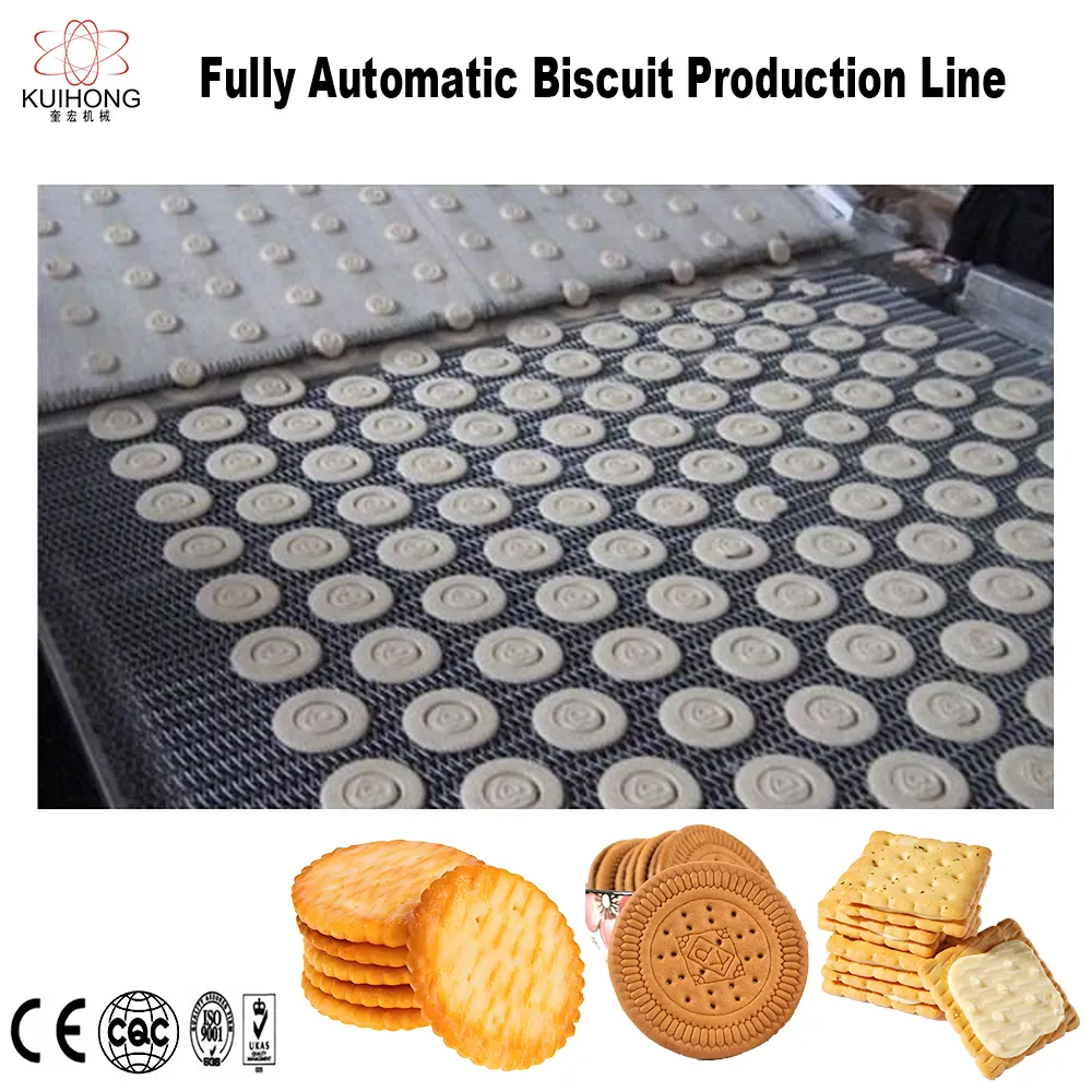 Автоматическая линия по производству хрустящего печенья