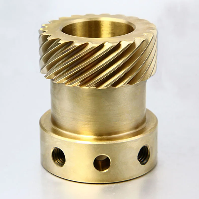 Крупноугловые винтовые зубчатые колеса