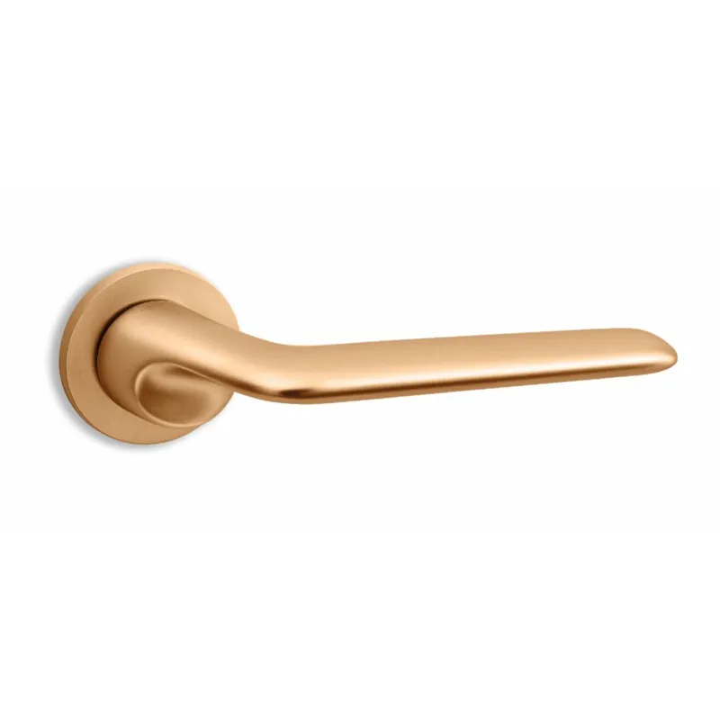 Ручка для двери из розового золота с отделкой «...