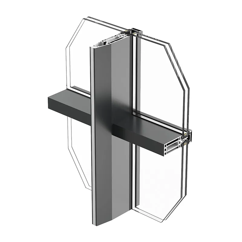 W140 сверхтонкий фасад для панорамного остекления