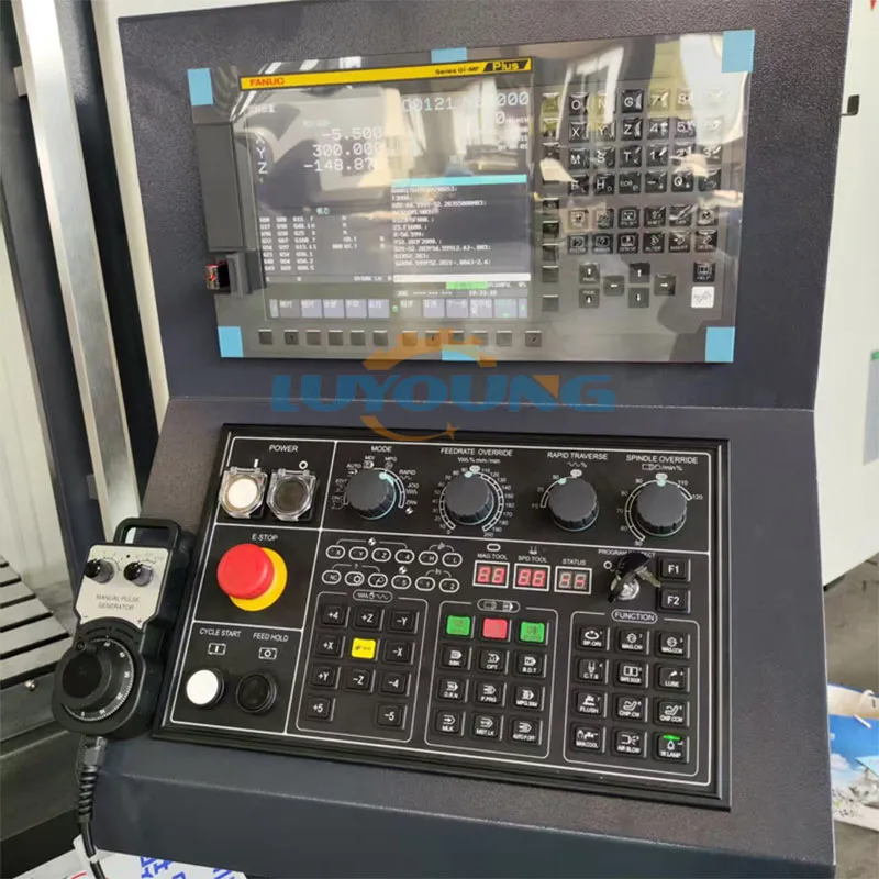 VMC855, высокоскоростной вертикальный обрабатывающий центр с ЧПУ из Китая для фрезерной обработки металла
