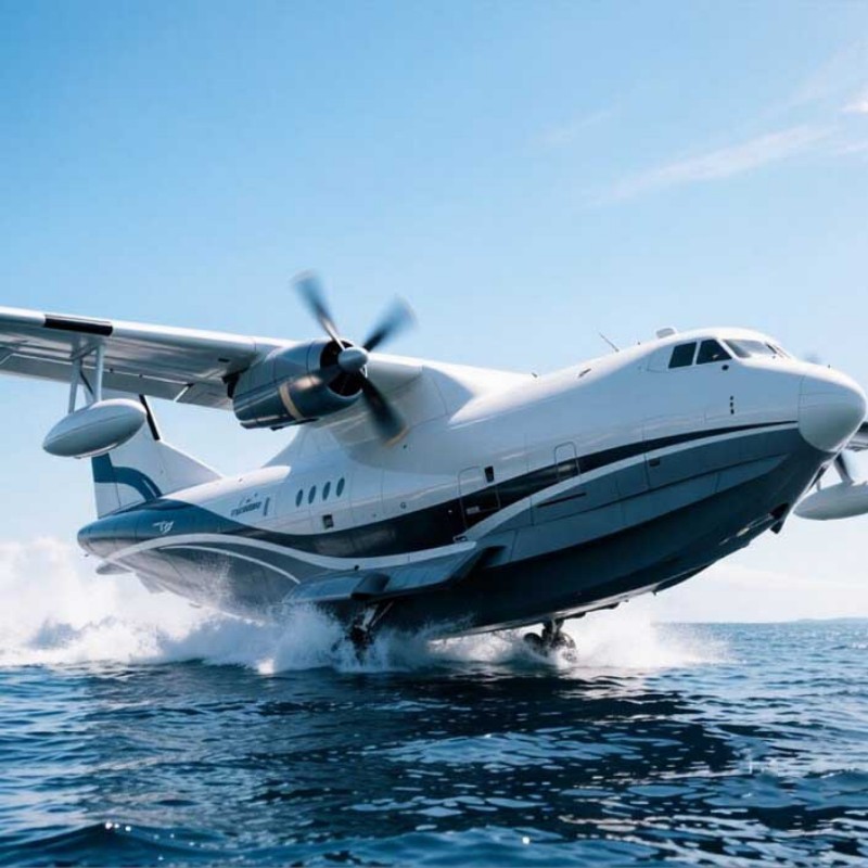 Крупный самолет-амфибия AG600 прошел сертификацию и был запущен в серийное производство, что подтвердило наличие полного цикла производственных возможностей в сфере авиационных композитных материалов.