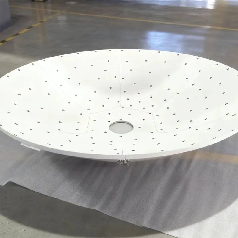 Зеркало антенны, облучатель