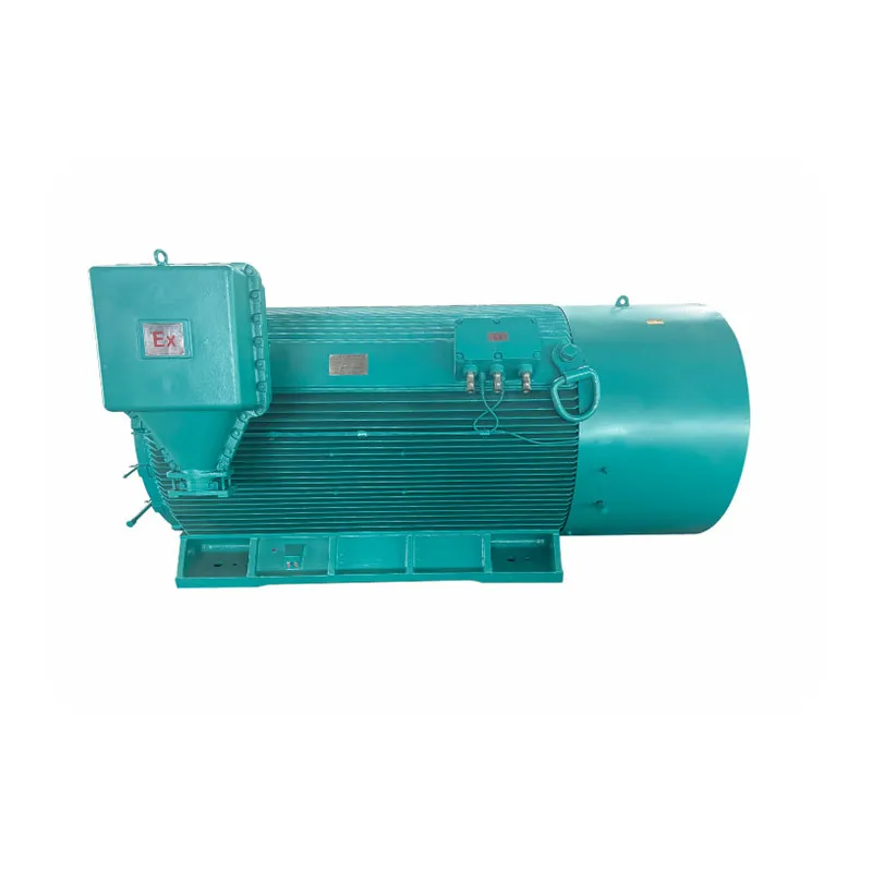 Высоковольтный взрывозащищенный трехфазный асинхронный электродвигатель с частотным регулированием YBBP