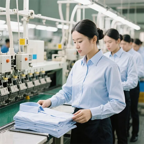 Исключительное мастерство, одежда исключительного качества — профессиональная линия по производству рубашек компании подвергается обновлению