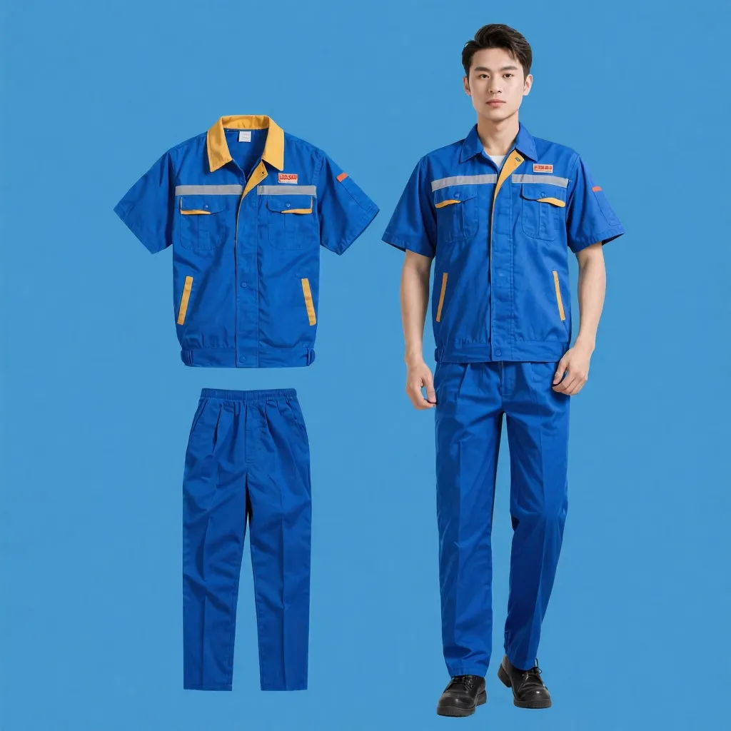 Рабочая одежда с короткими рукавами