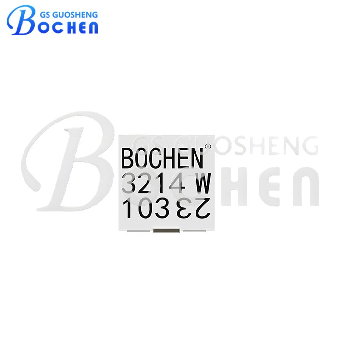 BOCHEN 3214W 0,25 Вт, 10 кОм, 4 мм, прецизионный многооборотный подстроечный потенциометр