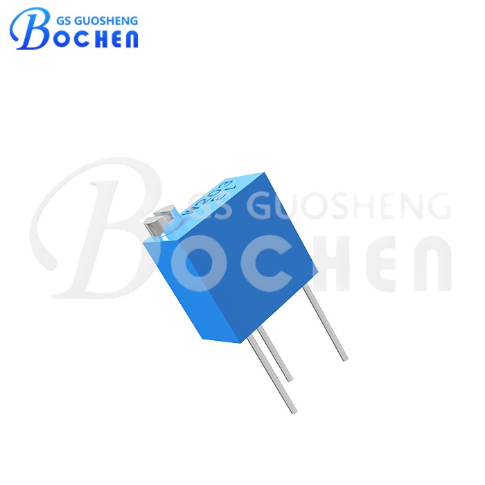 BOCHEN 3262W-1-203 0,25 Вт, 10 кОм, квадратный подстроечный потенциометр из кермета с выводами 1/4″