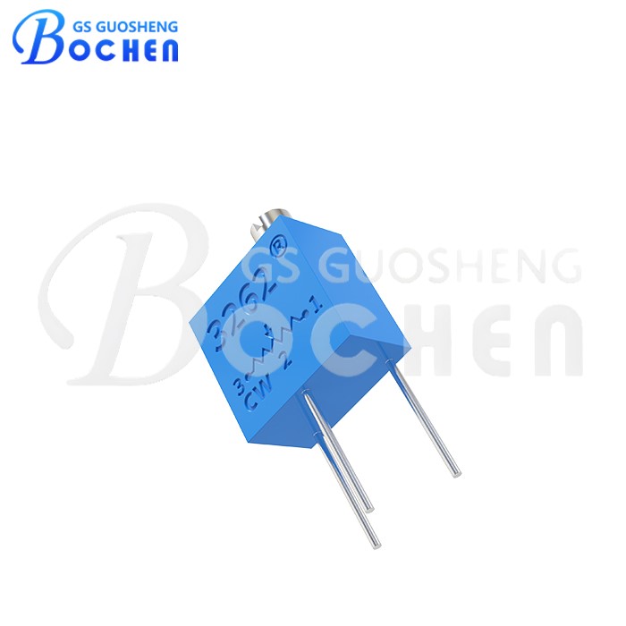 BOCHEN 3262W-1-203 0,25 Вт, 10 кОм, квадратный подстроечный потенциометр из кермета с выводами 1/4″