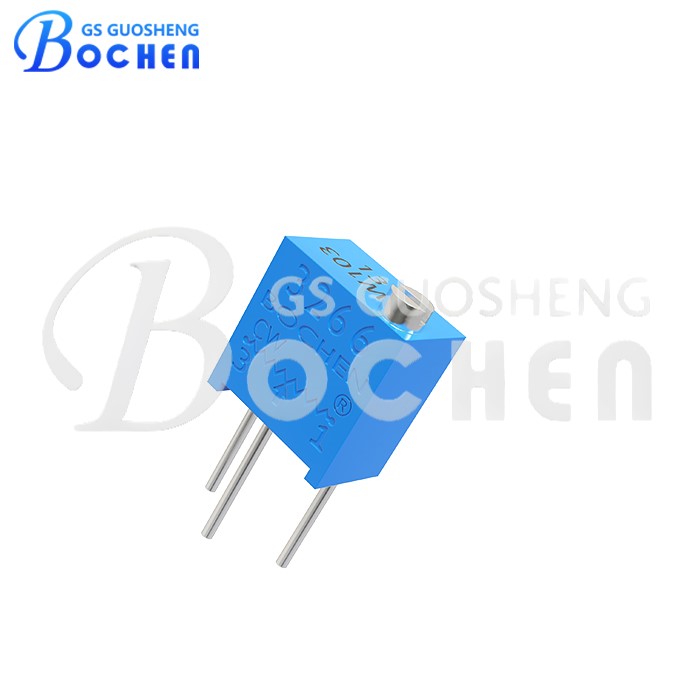 BOCHEN 3266W-1-502LF 0,25 Вт, 5 кОм, с проходными отверстиями, 1/4 дюйма, керамометаллический подстраиваемый потенциометр