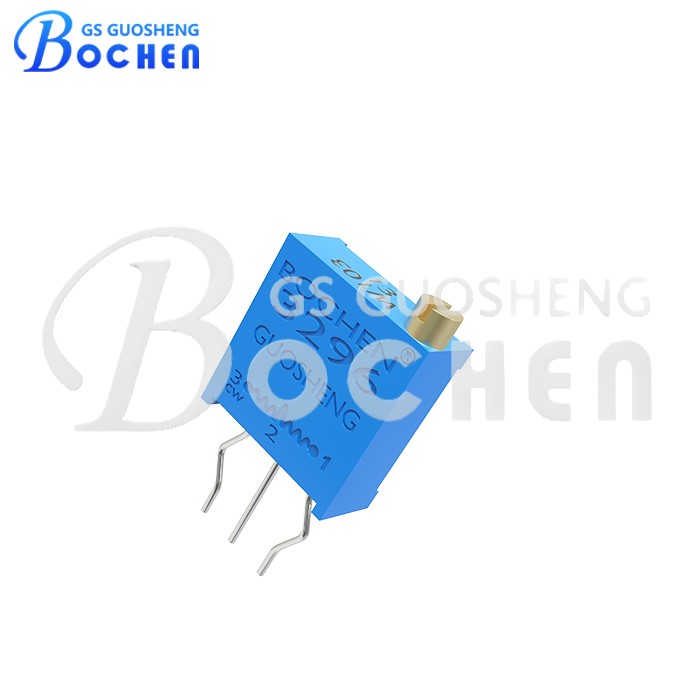 BOCHEN 3296W-B 0.5 Вт подстроечный потенциометр из металлокерамики с изогнутыми выводами